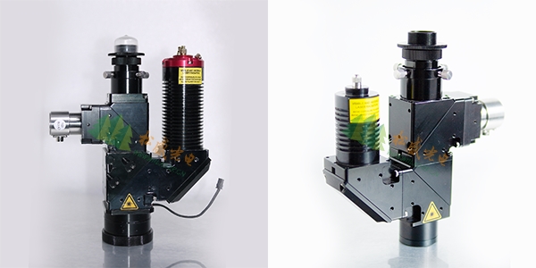 976nm激光焊接頭（圖左）2um塑料焊接頭（圖右）